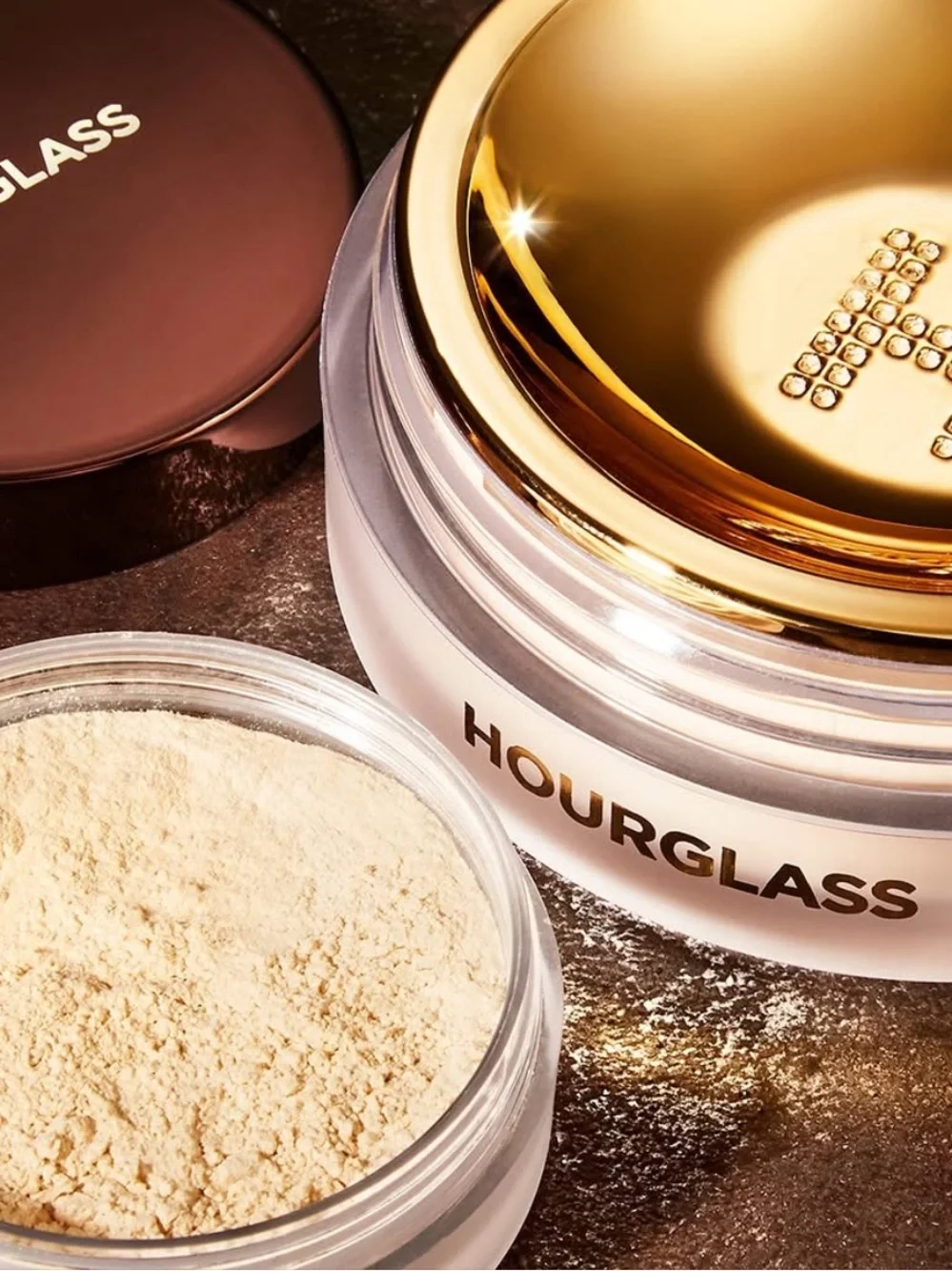 ⚡️❄️Hourglass Ambient Lighting Translucent Setting Powder Full Size
